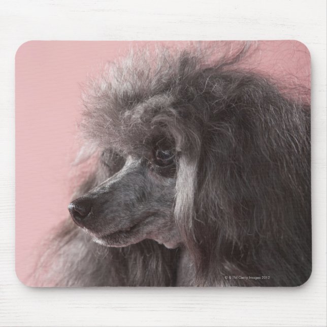 Dog looking away mouse pad (Front)