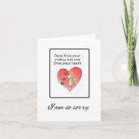 Dog Loss Card, Unique Pet Sympathy For Dog Parents