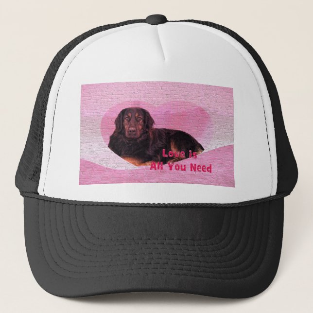 Dog Love is all you need Trucker Hat (Front)