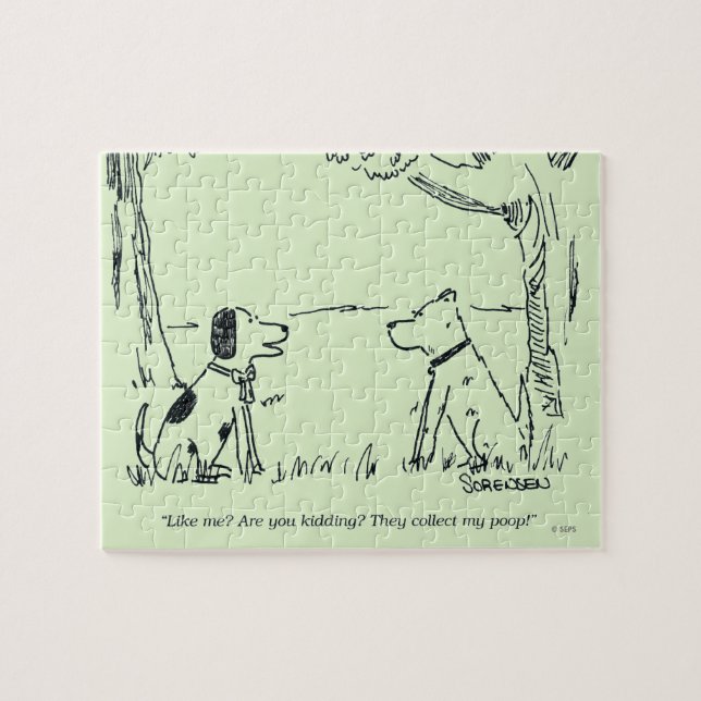 Dog Love Jigsaw Puzzle (Horizontal)