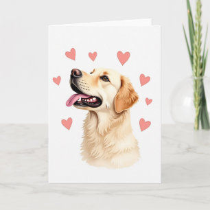 Dog Love Mothers Day Greeting Card