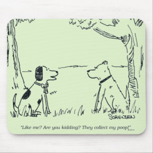 Dog Love Mouse Pad