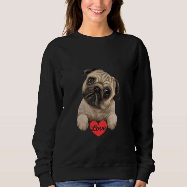 dog love sweatshirt (Front)