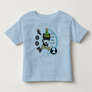 Dog Lover 2nd Birthday Tshirts and Gifts