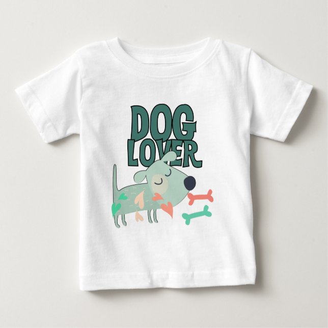 Dog Lover Baby T-Shirt (Front)