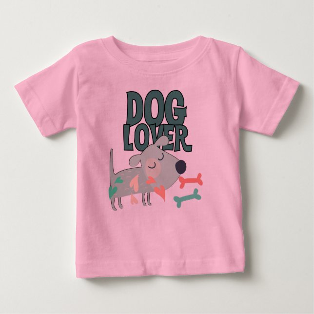 Dog Lover Baby T-Shirt (Front)