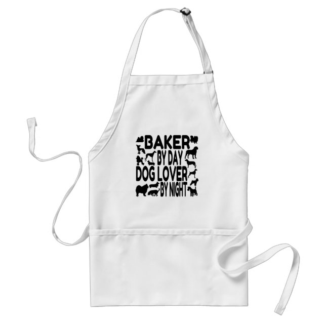 Dog Lover Baker Standard Apron (Front)