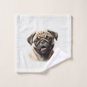 Dog Lover, Best Dog Mum Ever, Dog Dad, Kids, Dogs Wash Cloth