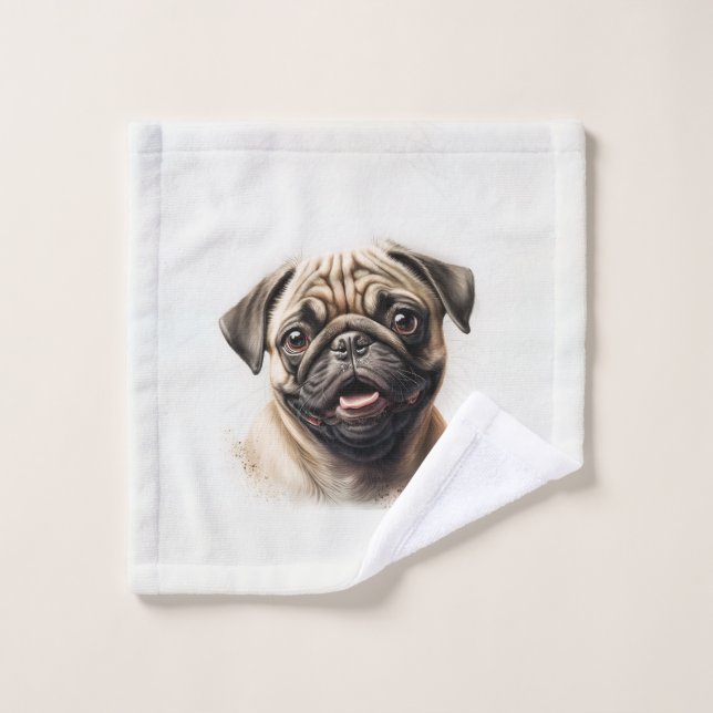  Dog Lover, Best Dog Mum Ever, Dog Dad, Kids, Dogs Wash Cloth (Wash Cloth)