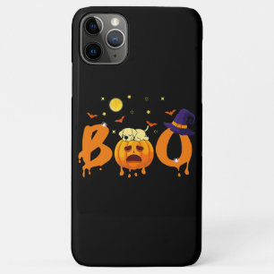 Dog Lover  Boo Halloween Labrador Sleep On Pumpkin iPhone 11 Pro Max Case