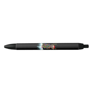 Dog Lover Chocolate Labrador Christmas Light Black Ink Pen