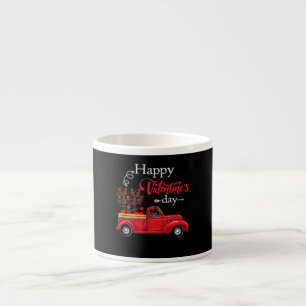 Dog Lover Chocolate Labrador Happy Valentine Espresso Cup