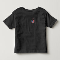 Dog Lover | Chocolate Labrador In USA Flag