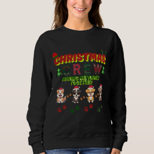 Dog Lover Christmas Family- Christmas dogs family  Sweatshirt