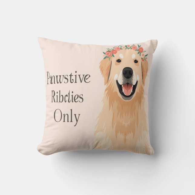 dog lover cushion (Front)