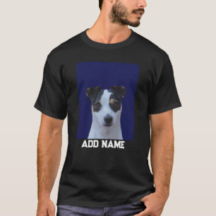 Dog Lover Custom Photo and Name Personalized  T-Shirt