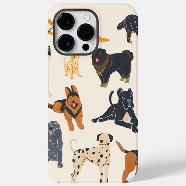 dog lover cute dogs  Case-Mate iPhone case (Back)