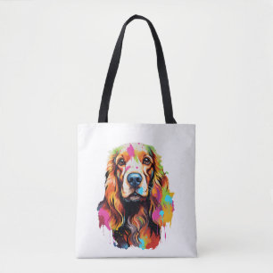Dog lover, dog owner, dog walker gift tote bag