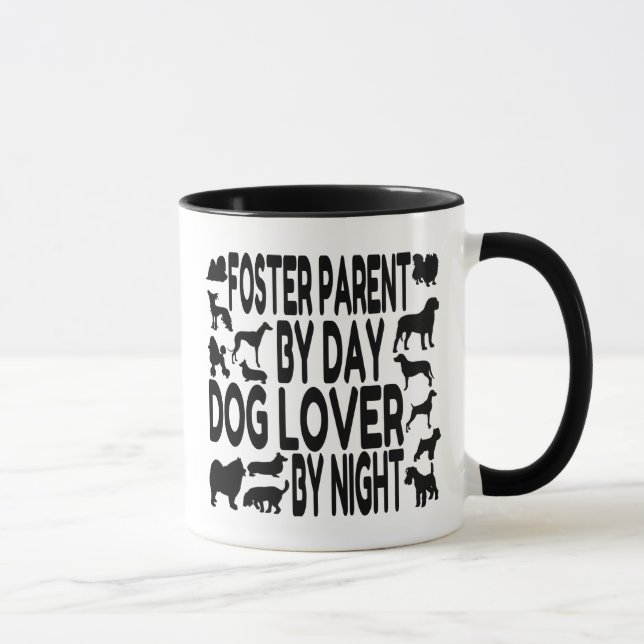 Dog Lover Foster Parent Mug (Right)
