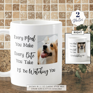 Dog Lover Funny Dog Saying 2 Photos Coffee Mug