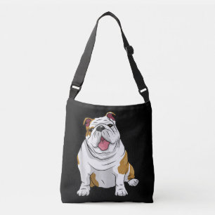 Dog Lover Funny English Bulldog Puppy Gift Crossbody Bag