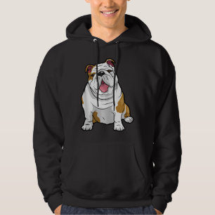 Dog Lover Funny English Bulldog Puppy Gift Hoodie