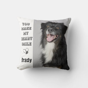 Dog Lover Gift Pet Personalised Photo Cushion