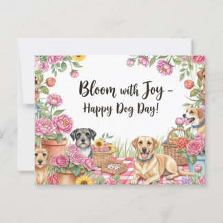 Dog Lover Golden Retriever  Postcard