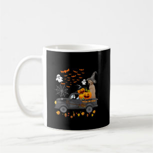Dog Lover Halloween Labrador Truck Trick Or Treat Coffee Mug