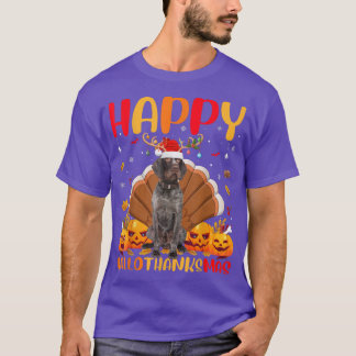 Dog Lover Happy German Wirehaired Pointer Dog Hell T-Shirt