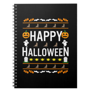Dog Lover Happy Halloween Chocolate Labrador Notebook