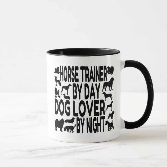 Dog Lover Horse Trainer Mug (Right)