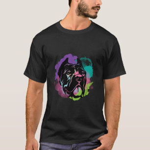 Dog Lover I Splash Art Cane Corso T-Shirt
