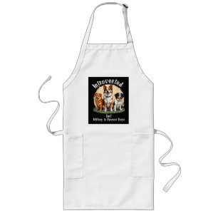 Dog lover Introverted but Willing to discuss Dogs Long Apron
