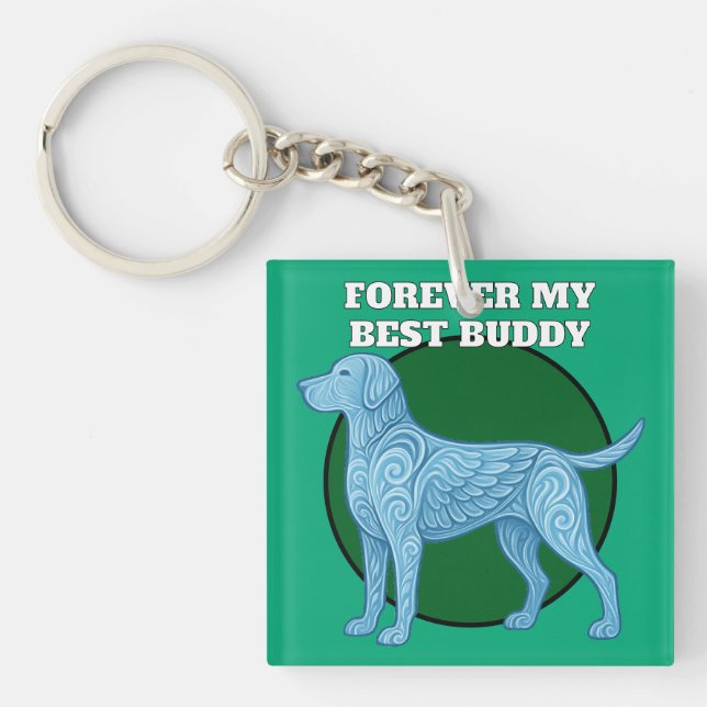 dog lover key ring (Front)