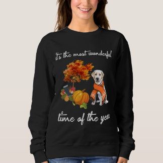 Dog Lover | Labrador It's The Most Wonderful Time Sweatshirt
