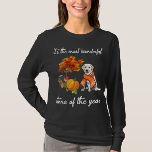 Dog Lover   Labrador It's The Most Wonderful Time T-Shirt