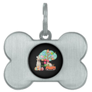 Dog Lover Labrador Retriever Easter Day Pet ID Tag