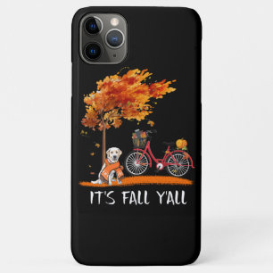 Dog Lover Labrador Retriever It's Fall Y'all iPhone 11 Pro Max Case