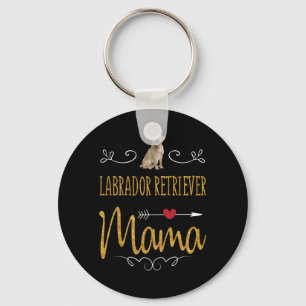 Dog Lover   Labrador Retriever Mama Key Ring