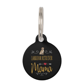 Dog Lover | Labrador Retriever Mama Pet Tag