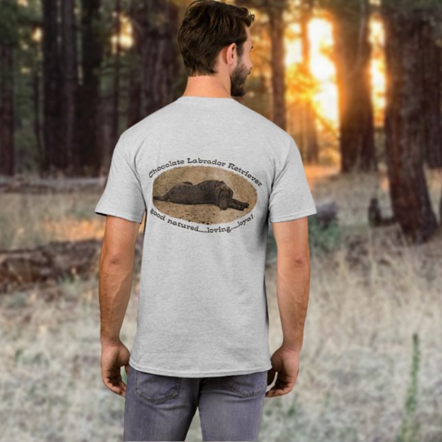 Dog Lover Labrador Retriever Puppy In Forest T-Shirt (Creator Uploaded)