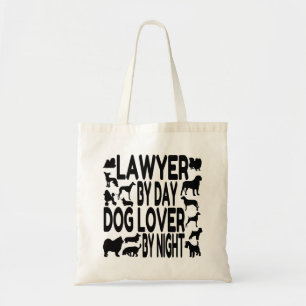 Dog Lover Lawyer Tote Bag