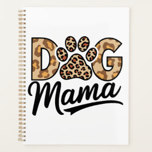 Dog Lover Leopard Print Paw Planner