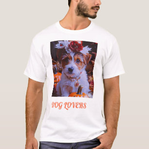 Dog Lover Logo design for t-shirts 