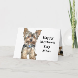 DOG LOVER MOTHER'S DAY CARD