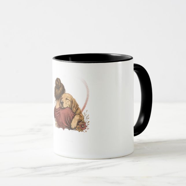 Dog lover  mug (Front Right)