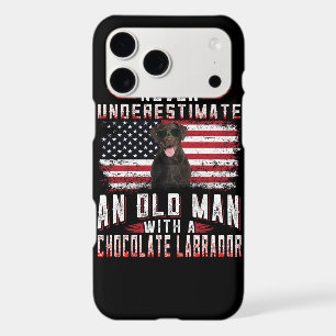 Dog Lover Never Underestimate Old Man Labrador