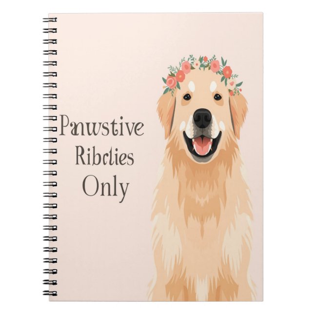 dog lover notebook (Front)
