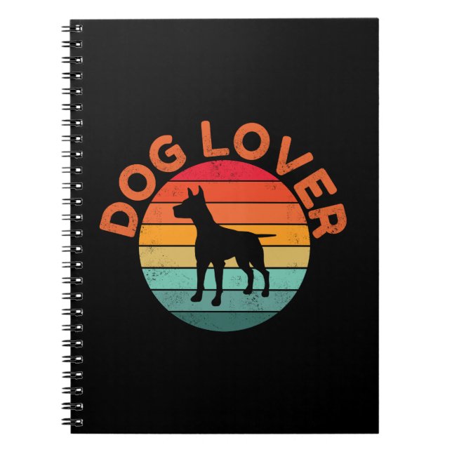 DOG LOVER NOTEBOOK (Front)